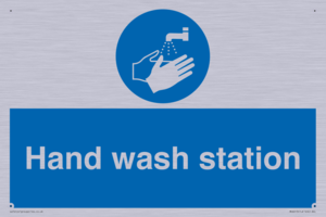 Hand wash station